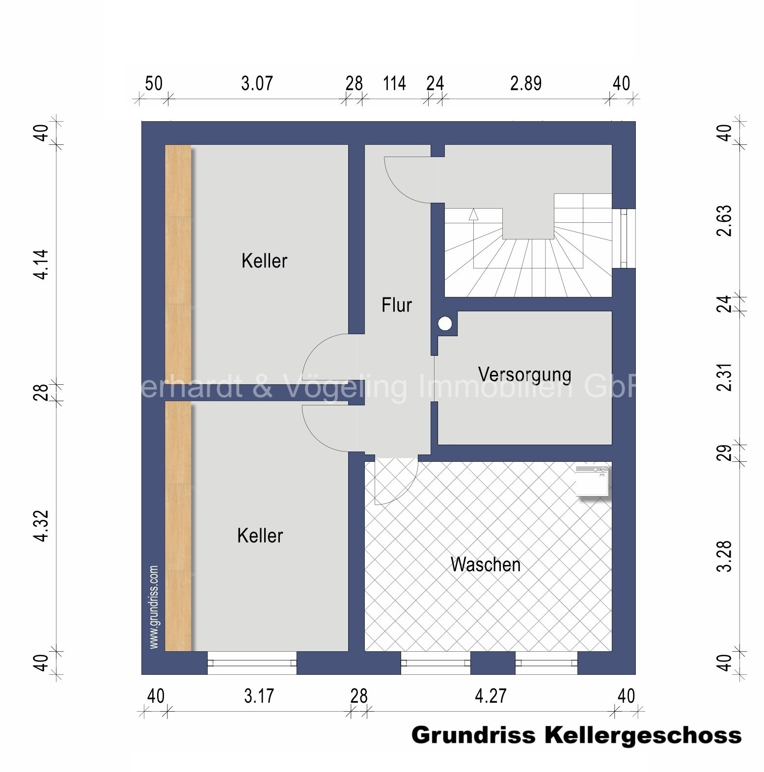 Grundriss KG-1000 Hands.