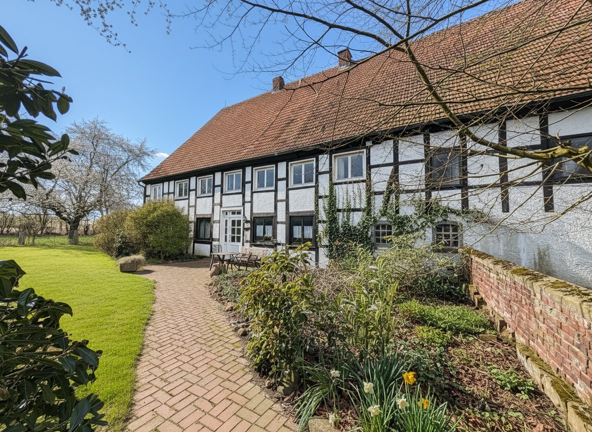 Charmante Hofanlage mit 17.000 m² Grundstück und umfangreichen Nebengebäuden Charmante Hofanlage mit 17.000 m² Grundstück und umfangreichen Nebengebäuden